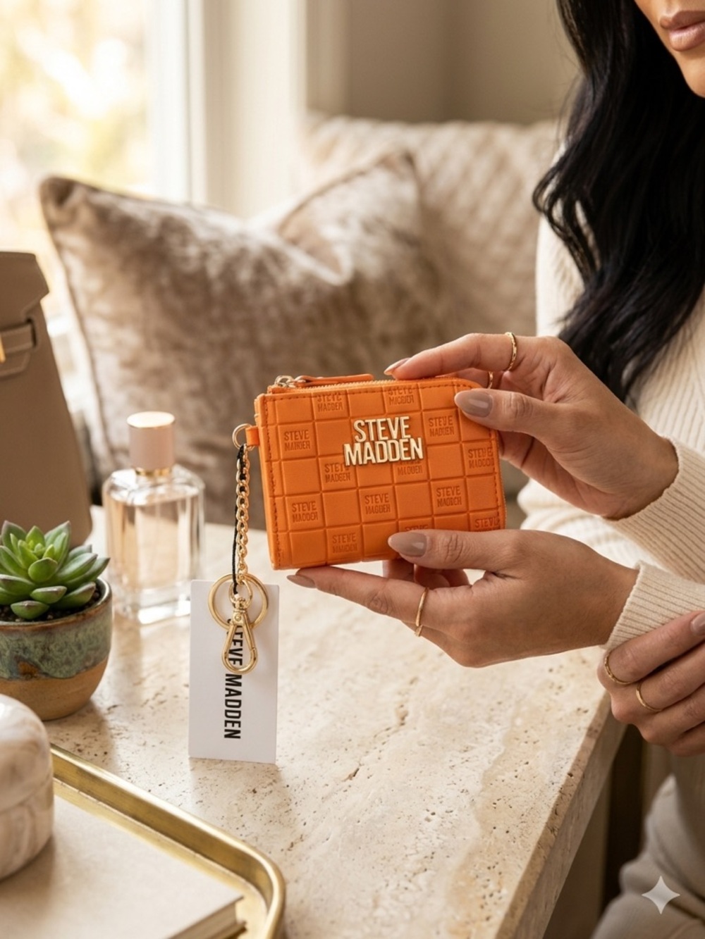 Steve Madden Solar Orange Wallet